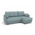 Угловой диван Каролина цвет бирюза,мята