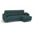 Угловой диван Орлеан цвет зеленый