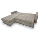 Угловой диван Мельбурн цвет серый (фото 198015)
