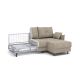 Угловой диван Каролина цвет бежевый (фото 250107)