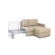 Угловой диван Даллас цвет бежевый (фото 251630)