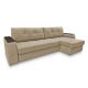 Угловой диван Сиэтл реальное фото образца цвет бежевый (фото 283434)