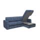 Угловой диван Айдер цвет синий,голубой (фото 300401)