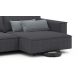 Угловой диван MOON 005 цвет серый (фото 302609)