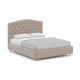 Кровать с подъемным механизмом MOON 1157 цвет бежевый