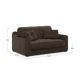 Диван MOON 116 цвет коричневый (фото 317714) Диван MOON 116 цвет коричневый (фото 317714)