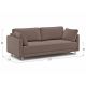 Диван MOON 178 цвет коричневый (фото 321163) Диван MOON 178 цвет коричневый (фото 321163)