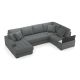 Угловой диван MOON 107 цвет серый (фото 322258) Угловой диван MOON 107 цвет серый (фото 322258)
