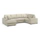 Угловой диван MOON 107 цвет бежевый