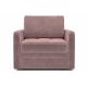 Кресло-кровать Бруно цвет розовый