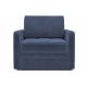 Кресло-кровать Бруно цвет синий