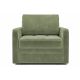 Кресло-кровать Бруно цвет зеленый,оливковый