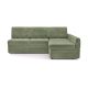 Угловой диван Бруно цвет зеленый,оливковый
