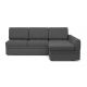 Угловой диван Бруно цвет серый
