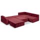 Угловой диван Джефферсон цвет красный,бордовый (фото 29539) Угловой диван Джефферсон цвет красный,бордовый (фото 29539)
