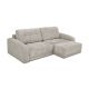 Угловой диван Джефферсон цвет бежевый,серый