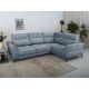 Угловой диван Хадсон цвет голубой (фото 326741)