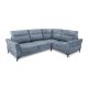 Угловой диван Хадсон цвет голубой