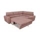 Угловой диван Браун цвет розовый (фото 327192)