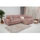 Угловой диван Браун цвет розовый (фото 327194)