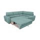 Угловой диван Браун цвет бирюза,голубой (фото 327237)