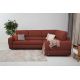 Угловой диван Браун цвет красный,терракот (фото 327285)