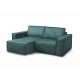 Угловой диван Тулон-6 цвет зеленый