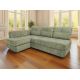 Угловой диван Арно реальное фото образца цвет зеленый,оливковый (фото 328070)