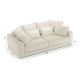 Диван MOON 007 цвет бежевый (фото 335893)