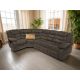Угловой диван Маранта цвет коричневый (фото 340742)