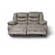 Диван реклайнер 2-x местный Маранта цвет серый (фото 341656)