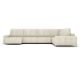 Угловой диван Уолтер цвет белый,бежевый (фото 342752)