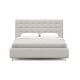 Кровать с подъемным механизмом MOON 1165 цвет белый,серый (фото 277638)