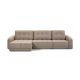 Угловой диван Джефферсон цвет бежевый,коричневый