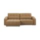 Угловой диван Джефферсон цвет коричневый