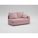 Диван кушетка MOON 074 цвет сиреневый,розовый