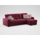 Угловой диван MOON 107 цвет красный