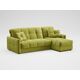 Угловой диван MOON 015 цвет зеленый