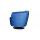 Кресло поворотное Тулип цвет синий (фото 30542)