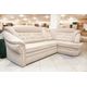 Угловой диван Ришилье 1 цвет белый,бежевый (фото 140538)