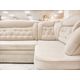 Угловой диван Ришилье 1 цвет белый,бежевый (фото 140541)