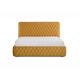 Кровать с подъемным механизмом Капри Diamond цвет желтый (фото 43981)