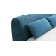 Кровать с подъёмным механизмом MOON 1008 цвет синий (фото 154984)
