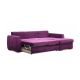 Угловой диван Айдер цвет фиолетовый (фото 13464)