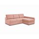 Угловой диван Бруно цвет красный,розовый (фото 112494)