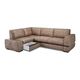 Угловой диван Миста цвет коричневый (фото 163739)