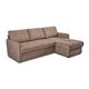 Угловой диван Флит цвет коричневый (фото 171392)
