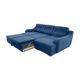 Угловой диван Ройс цвет синий (фото 163320)