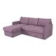 Угловой диван Флит цвет фиолетовый (фото 159280)
