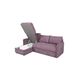 Угловой диван Флит цвет фиолетовый (фото 159282)